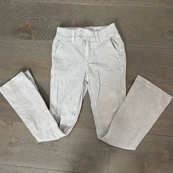 Light Gray Corduroy Pants - Picture 1 of 1